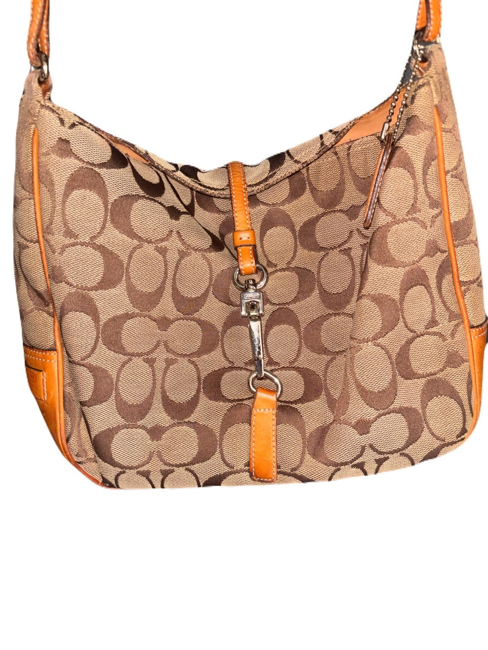 Coach Hamptons Signature Jacquard Hobo bag